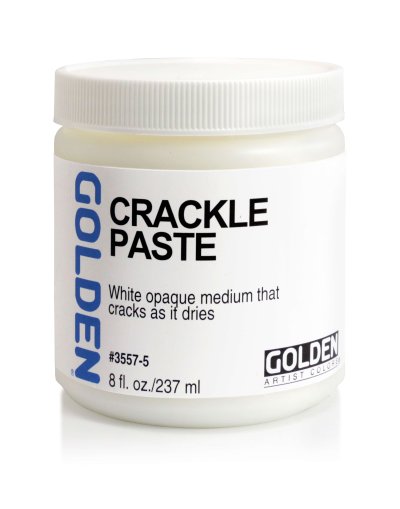 สื่อผสม สีอะคริลิค แบรนด์โกลเด้น : Crackle Paste