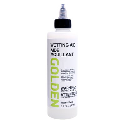 สื่อผสม สีอะคริลิค แบรนด์โกลเด้น : Wetting Aid