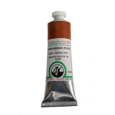 สีน้ำมัน Old Holland เกรดอาร์ตติส A337 Mars Orange Red