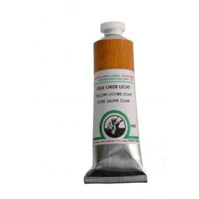 สีน้ำมัน Old Holland เกรดอาร์ตติส A53 Yellow Ochre Light