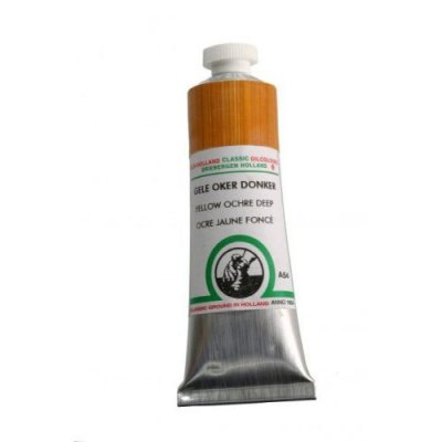สีน้ำมัน Old Holland เกรดอาร์ตติส A54 Yellow Ochre Deep