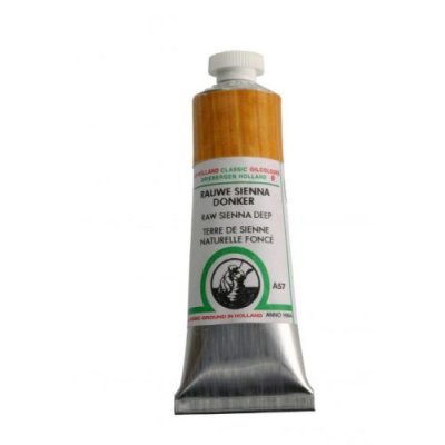 สีน้ำมัน Old Holland เกรดอาร์ตติส A57 Raw Sienna Dark