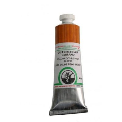 Old Holland Classic Oil Colours: A59 Yellow Ochre Half Burnt