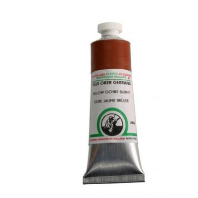 สีน้ำมัน Old Holland เกรดอาร์ตติส A60 Yellow Ochre Burnt