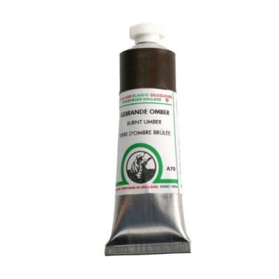 สีน้ำมัน Old Holland เกรดอาร์ตติส A70 Burnt Umber