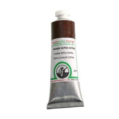 Old Holland Classic Oil Colours: A71 Warm Sepia Extra