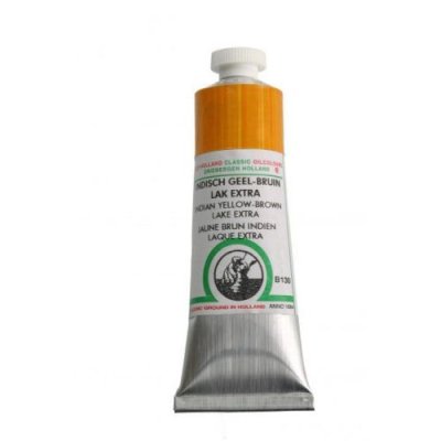 สีน้ำมัน Old Holland เกรดอาร์ตติส B130 Indian Yellow-Brown Lake Extra