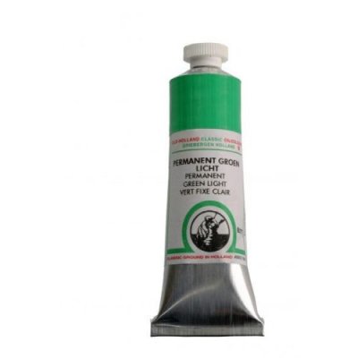 สีน้ำมัน Old Holland เกรดอาร์ตติส B277 Permanent Green Light