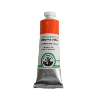สีน้ำมัน Old Holland เกรดอาร์ตติส C18 Scheveningen Orange