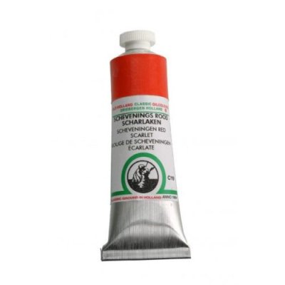สีน้ำมัน Old Holland เกรดอาร์ตติส C19 Scheveningen Red Scarlet