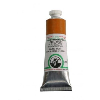 Old Holland Classic Oil Colours: C325 Old Holland Yellow Brown