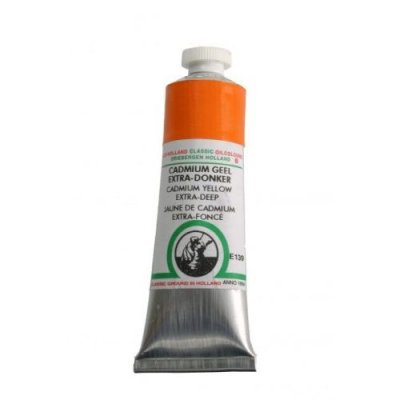 สีน้ำมัน Old Holland เกรดอาร์ตติส E139 Cadmium Yellow Extra Deep
