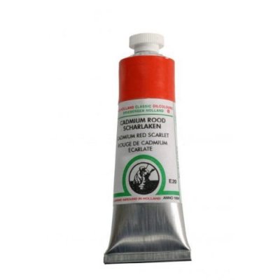 สีน้ำมัน Old Holland เกรดอาร์ตติส E20 Cadmium Red Scarlet