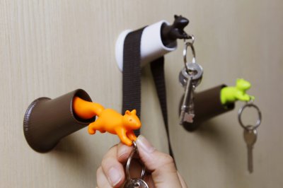 Squirrel Key Ring (Key Ring only)