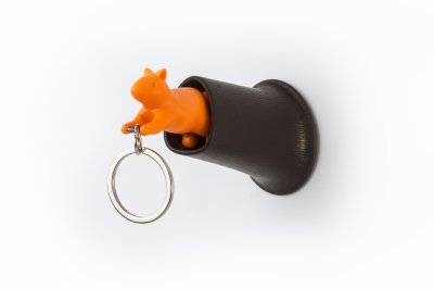 Squirrel Key Ring (Key Ring + Key Holder)