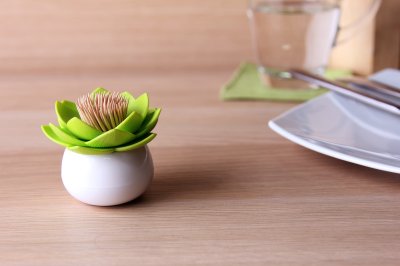 Lotus Toothpick Holder