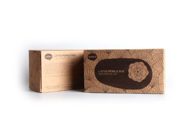 Lotus Pebble Box