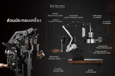 เครื่องชงกาแฟ Mach M8 Espresso Machine