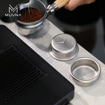 Titanium Ants 58mm. MUVNA Titanium Ants Filter Basket