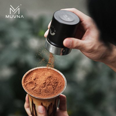 MUVNA POWDER SHAKER กระปุกโรยผงกาแฟ 150ml MUVNA POWDER SHAKER กระปุกโรยผงกาแฟ 150ml