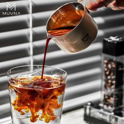 Espresso cup stainless steel 100 ml.
