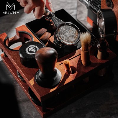 กล่องจัดเก็บอุปกรณ์ Tamper Station-solid wood with spring กล่องจัดเก็บอุปกรณ์ Tamper Station-solid wood with spring