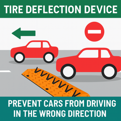 เหล็กแหลมกันย้อนศร ที่บังคับรถทางเดียว ไม้กั้นรถยนต์ขอนแก่น