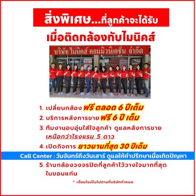 minics กล้องวงจรปิดขอนแก่น