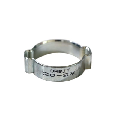 Two Ear Clip Range 20-23 mm.