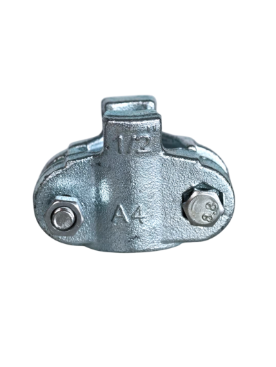 Clamp double bolt air king 1/2"-A4