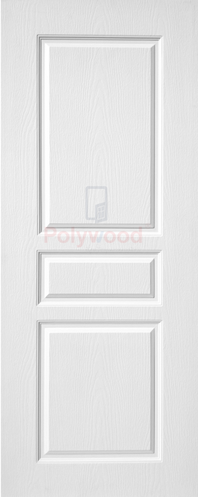 ประตู UPVC#BEN02 (80X200) ขาว มจ.