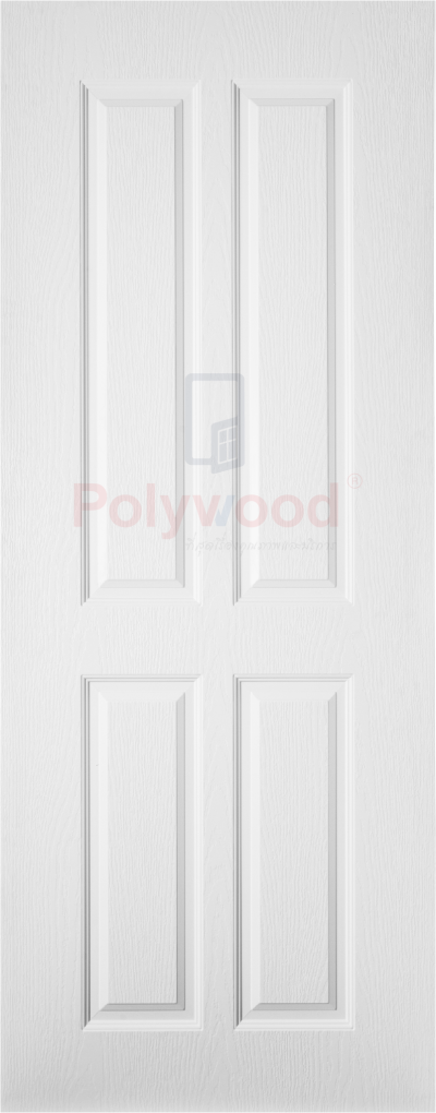 ประตู UPVC#BEN06 (90X200) ขาว มจ.