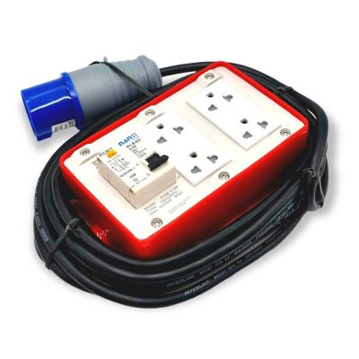 SUNTECH ชุดปลั๊กพ่วง ปลั๊กเสียบแบบเพาเวอร์ปลั๊ก สายไฟ 1.5sq. รุ่นRGB-40P