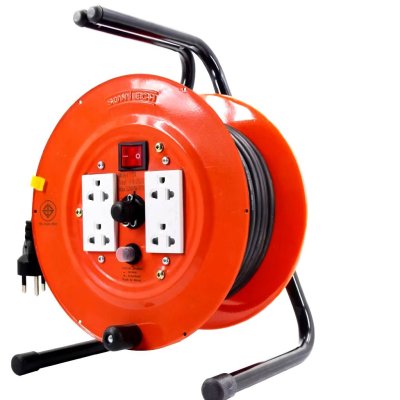 SUNTECH ล้อเก็บสายไฟ มอก. รุ่น MB1020 10A ขนาดสายไฟ 1.0 sq.mm ยาว 20 เมตร