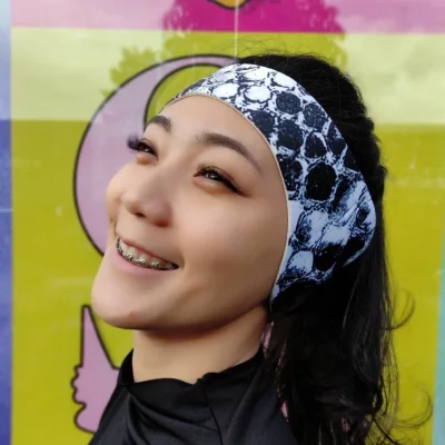 ผ้าคาดผม Neoprene สำหรับ ดำน้ำ ว่ายน้ำ โยคะ ฟรีไดฟ์ Headband SCUBA Freediving Yoga