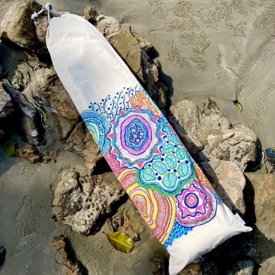 "CORA" Fin Sleeve Eco-Canvas by ODYSSEY "CORA" Fin Sleeve Eco-Canvas by ODYSSEY