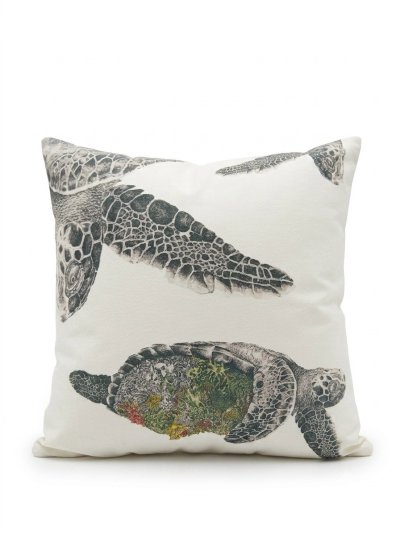 Odyssey Ocean-Art Canvas Cushion Collection หมอนอิงและปลอกหมอนอิงผ้าแคนวาสลายศิลปะท้องทะเล