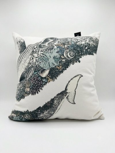 Odyssey Ocean-Art Canvas Cushion Collection หมอนอิงและปลอกหมอนอิงผ้าแคนวาสลายศิลปะท้องทะเล