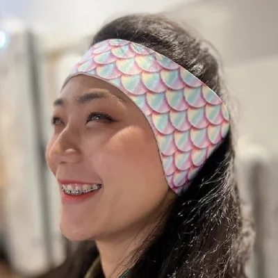 ผ้าคาดผม Neoprene สำหรับ ดำน้ำ ว่ายน้ำ โยคะ ฟรีไดฟ์ Headband SCUBA Freediving Yoga