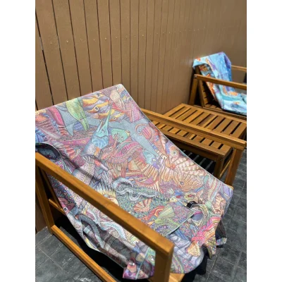 Naomi Atelier™  Beach towel SILK Suede TOWEL hypoallergenic Naomi Atelier™  Beach towel SILK Suede TOWEL hypoallergenic