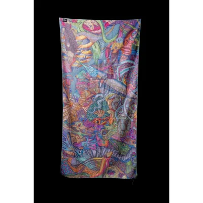 Naomi Atelier™ ผ้าเช็ดตัวแห้งเร็ว Beach towel SILK Suede TOWEL เกรดพรีเมี่ยมไม่เก็บฝุ่น hypoallergenic