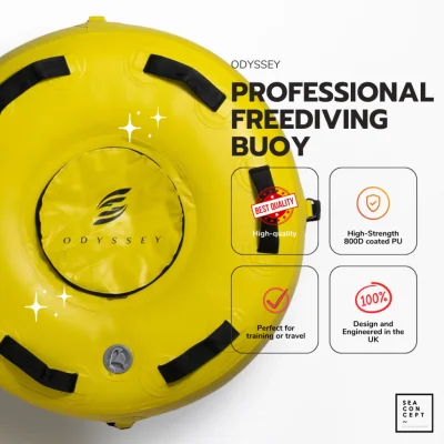 Freediving Buoy ทุ่นฟรีไดฟ์ by Odyssey สำหรับการฝึก หรือ การเดินทางไปท่องเที่ยว Freediving Buoy ทุ่นฟรีไดฟ์ by Odyssey สำหรับการฝึก หรือ การเดินทางไปท่องเที่ยว