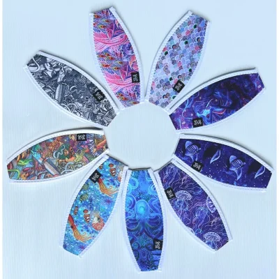 MASK STRAP COVER by Naomi Limited Edition Neoprene 3mm MASK STRAP COVER by Naomi Limited Edition Neoprene 3mm