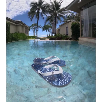 รองเท้าแตะ สำหรับเน็ตไอดอลภาคพื้นทะเล สุดคิ้วท์ Flip Flop Mer Design Collection© ผลิตจากวัสดุรีไซเคิล 100%