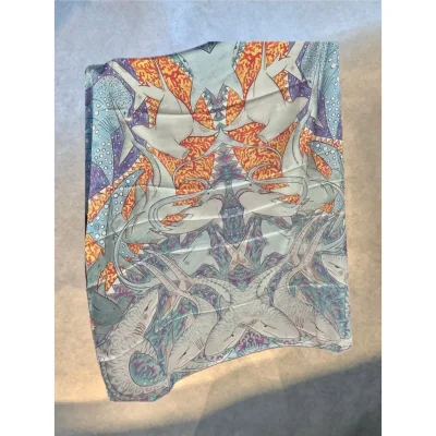 Scarf Odyssey Design by Naomi made from premium satin silk material.