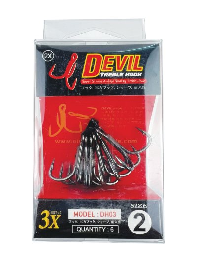 เบ็ดสามทาง DEVIL HOOK