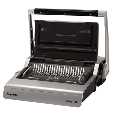 เครื่องเจาะกระดาษและเข้าเล่มมือโยก Fellowes รุ่น Galaxy 500