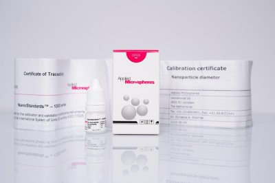 NanoStandard™ 17025 and MicroStandard™ 17025 Series Particle Size Standards
