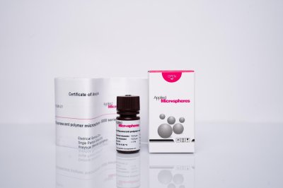สารมาตรฐานขนาดอนุภาคเรืองแสง Fluorescent Polymer Microspheres