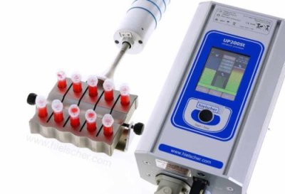 UP200St with VialTweeter for Simultaneous Sample Preparation